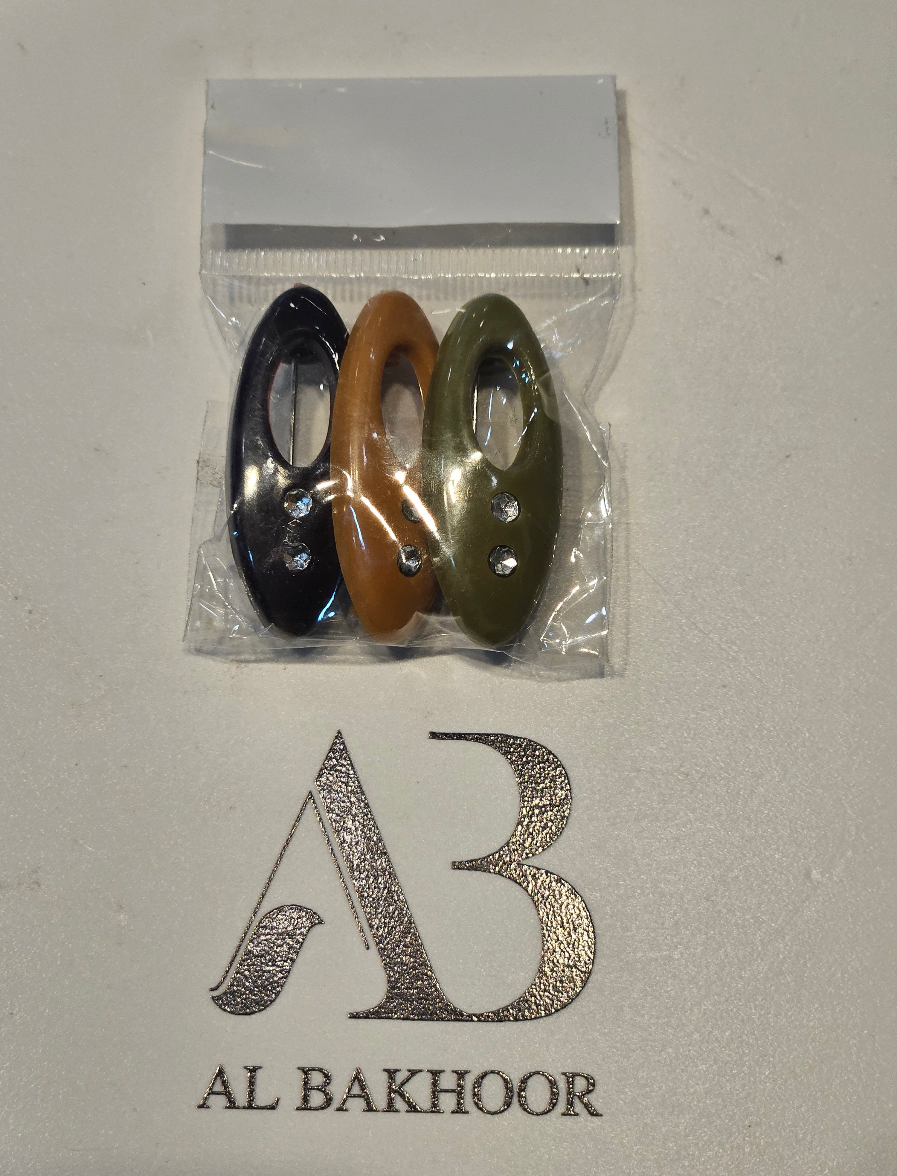 Assorted pack of 3 (Brown, Orange & Green)