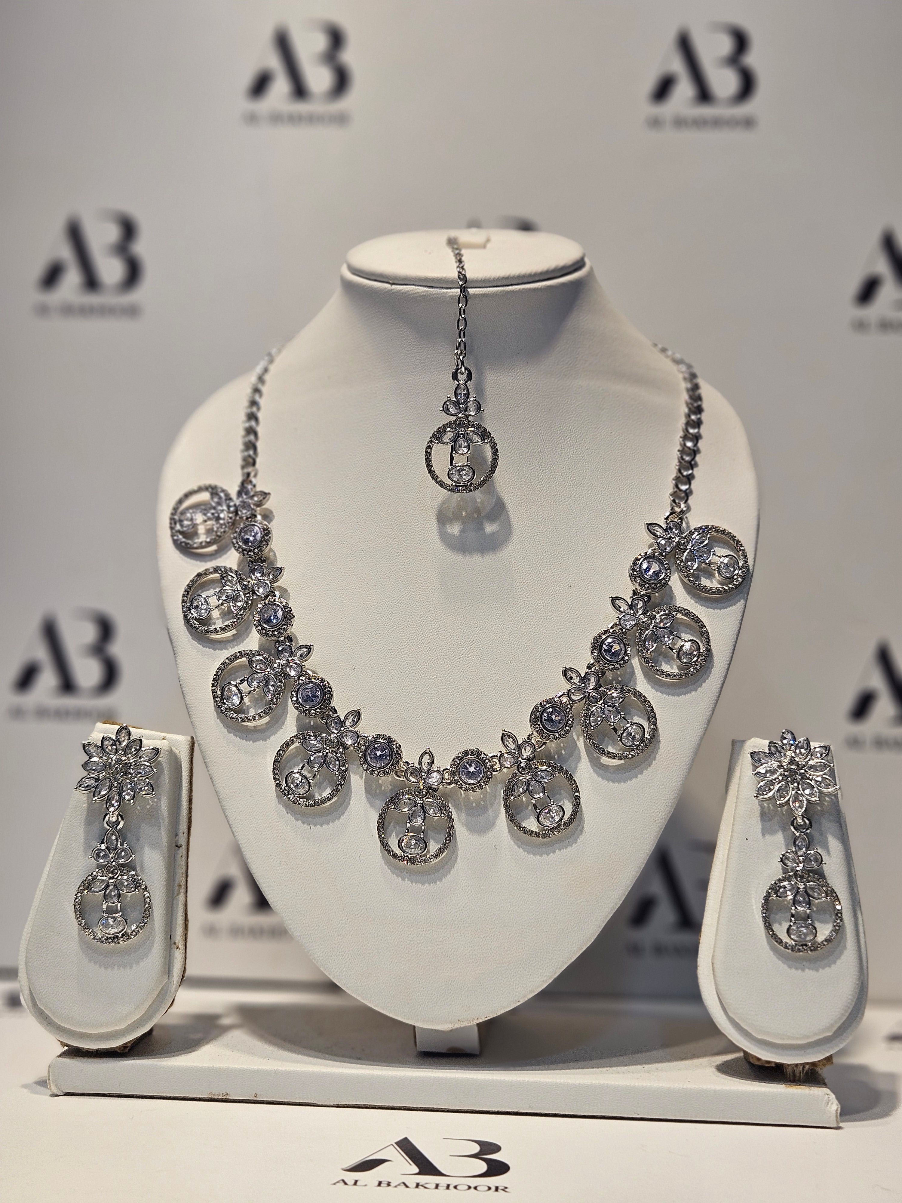 3 Styles of Womens Jewellery Set including Necklace & Earrings