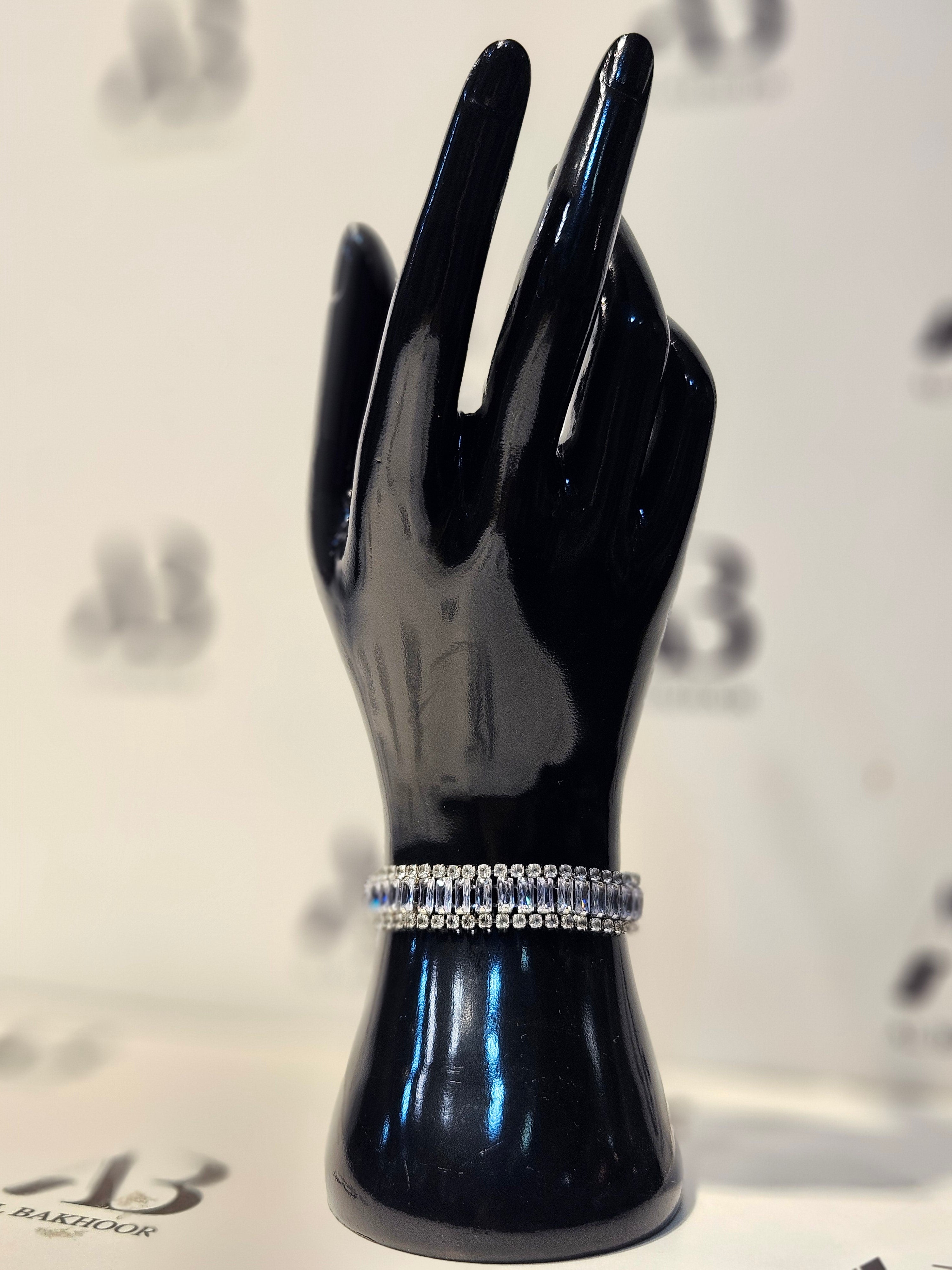 Silver Adjustable Womans Bracelet