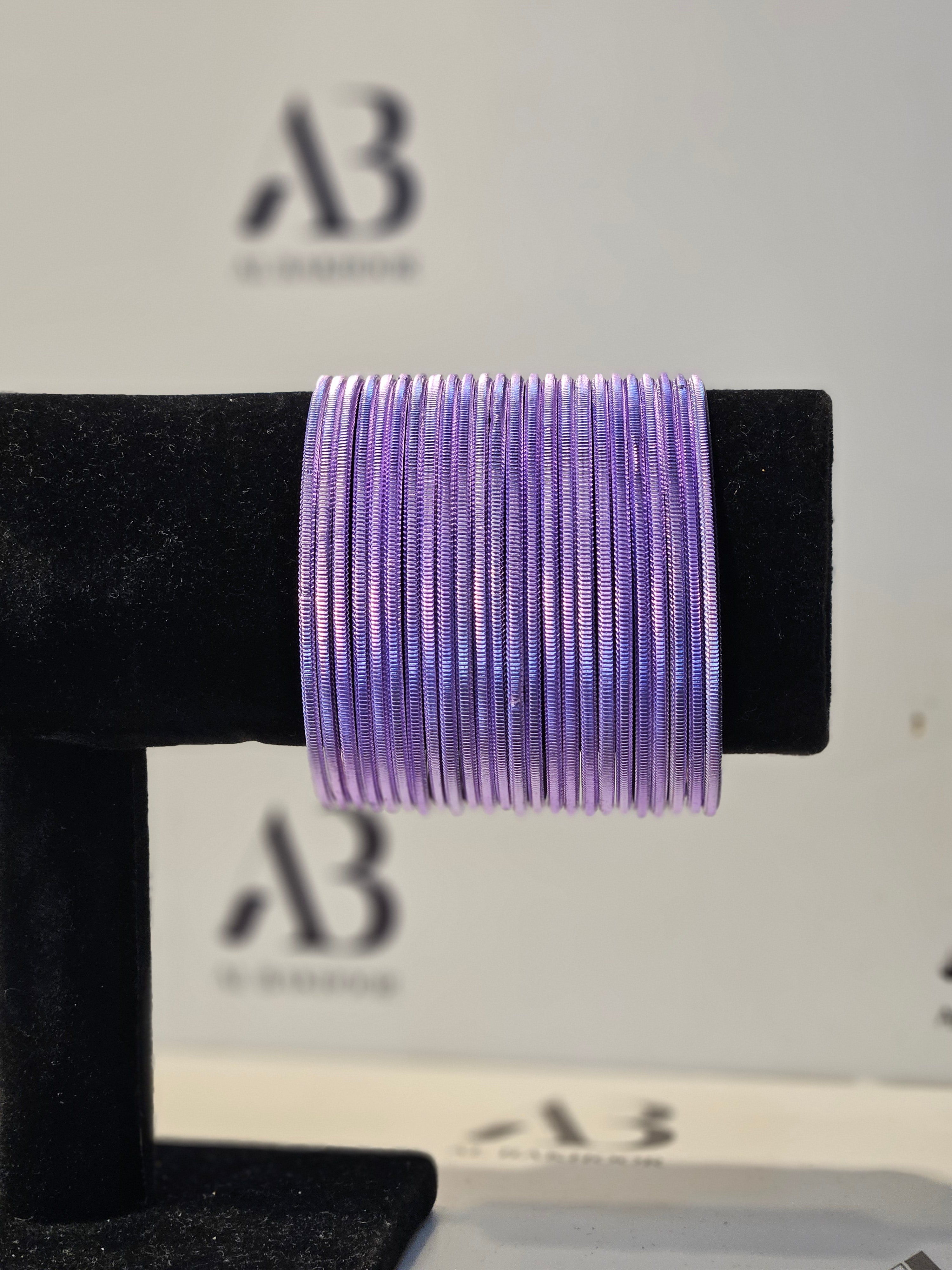 Womans Plain Coloured Bangles