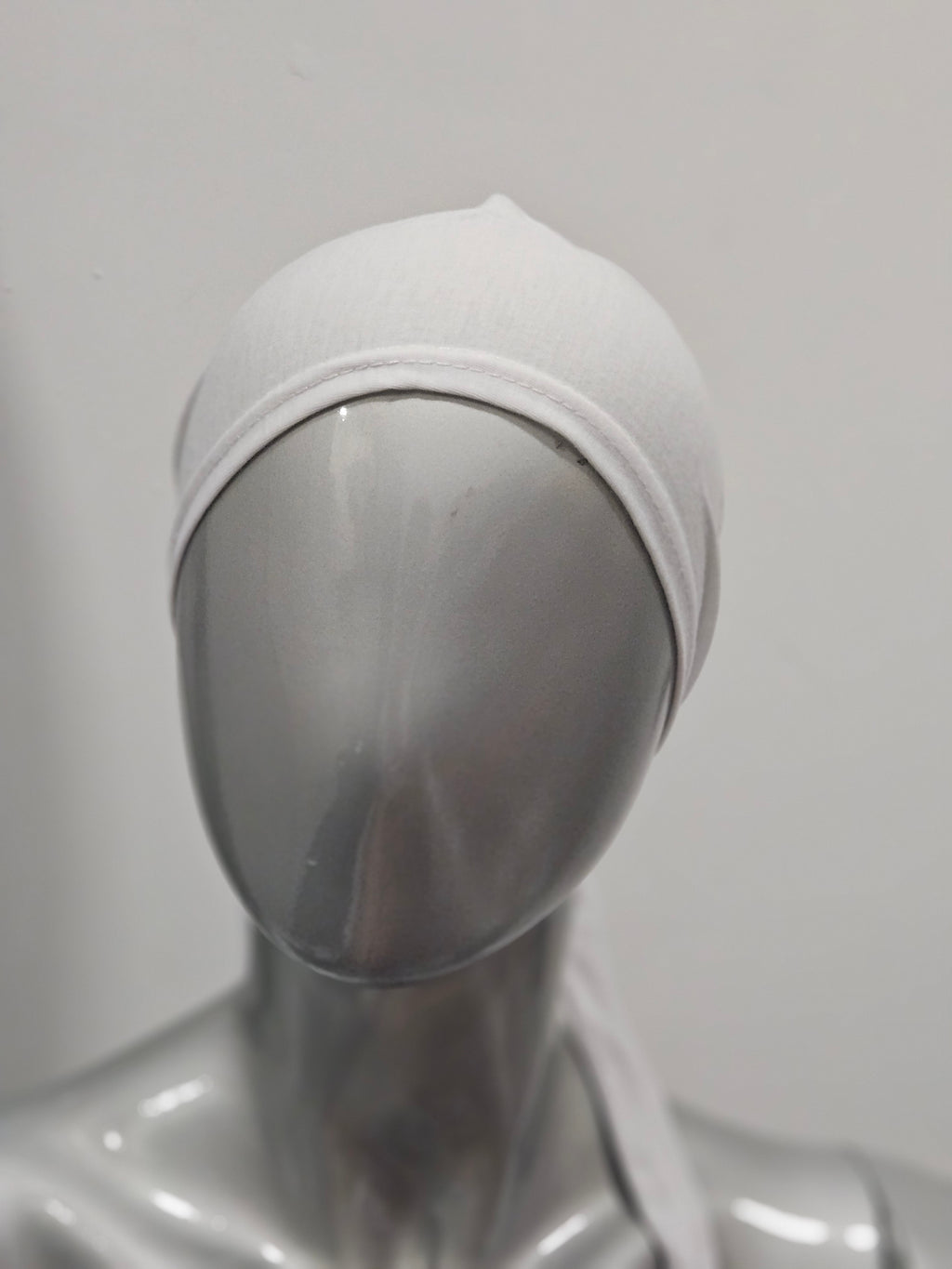 White Bonnet for under scarves