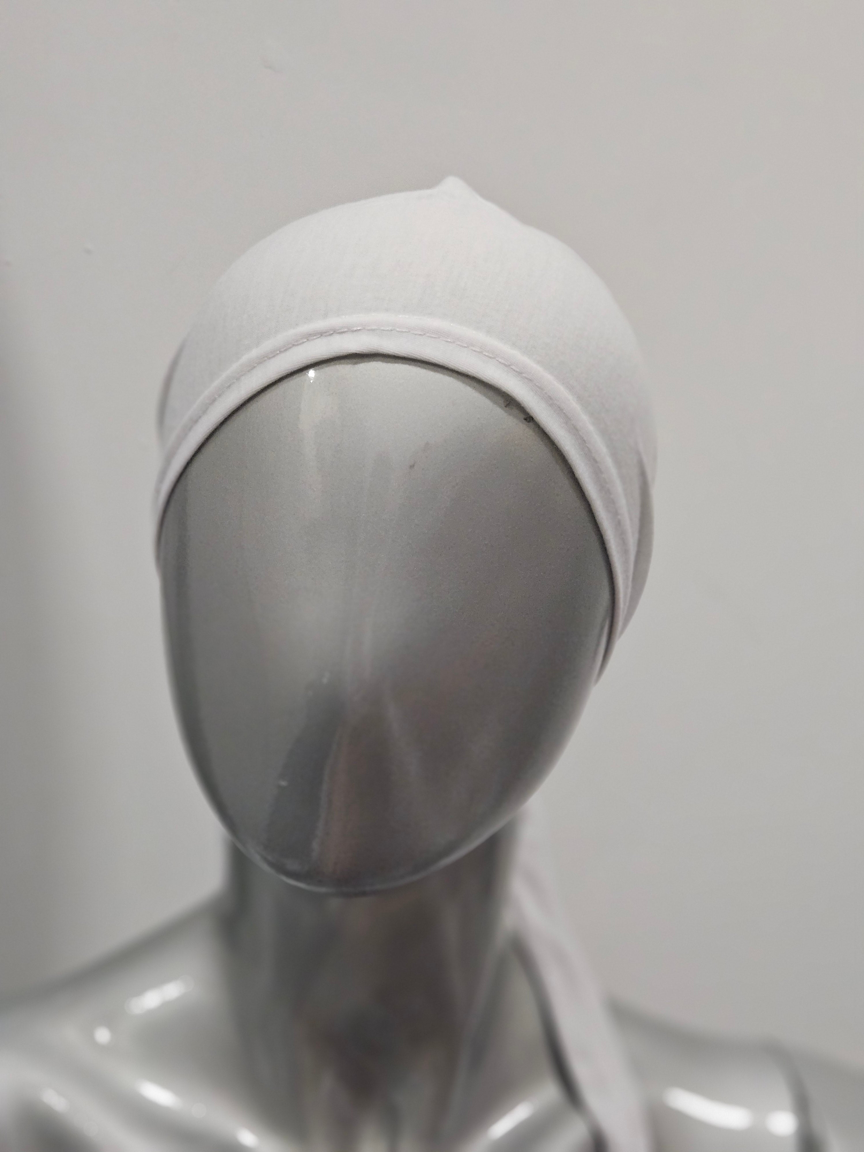 White Bonnet for under scarves