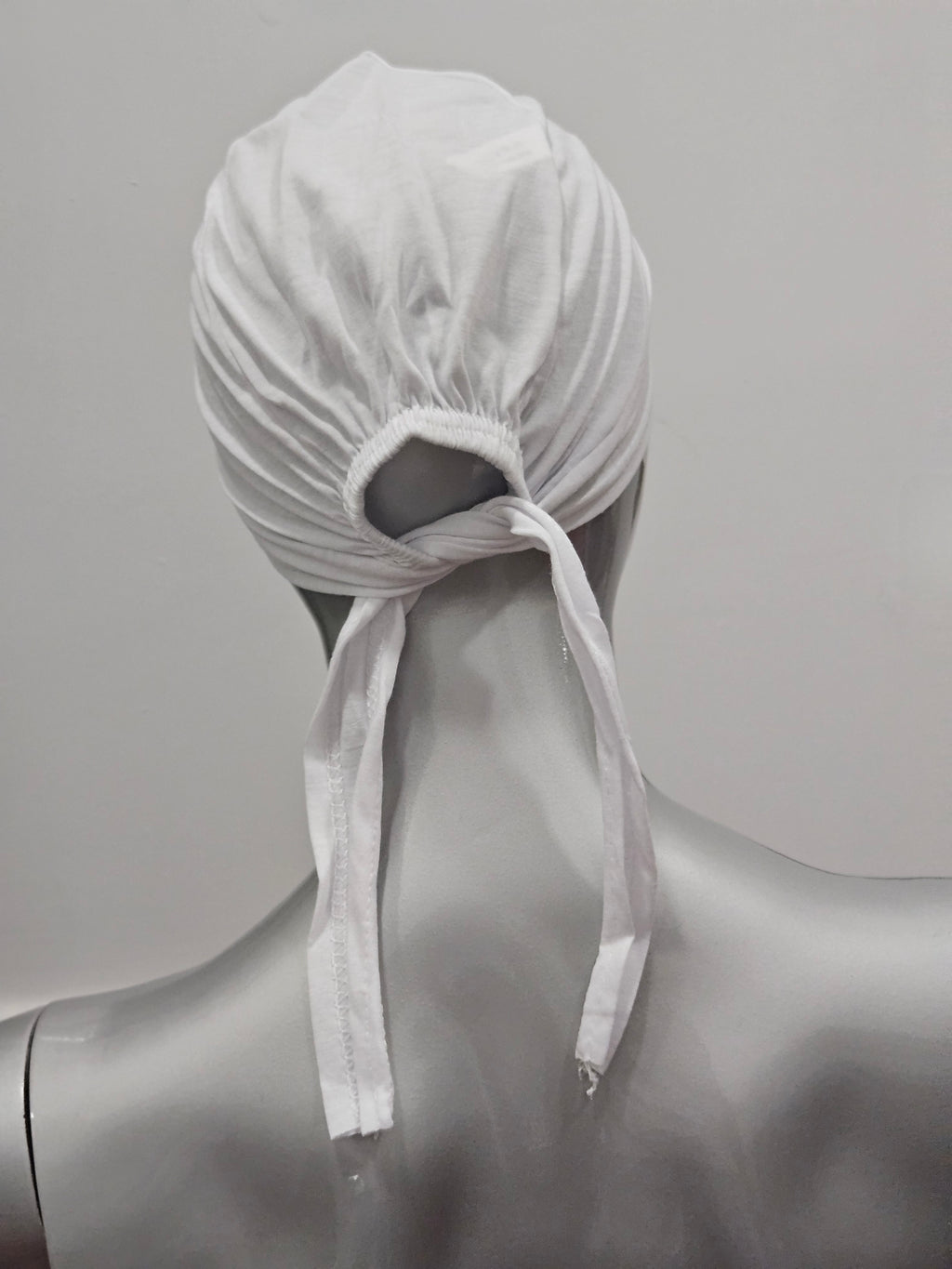 White Bonnet for under scarves