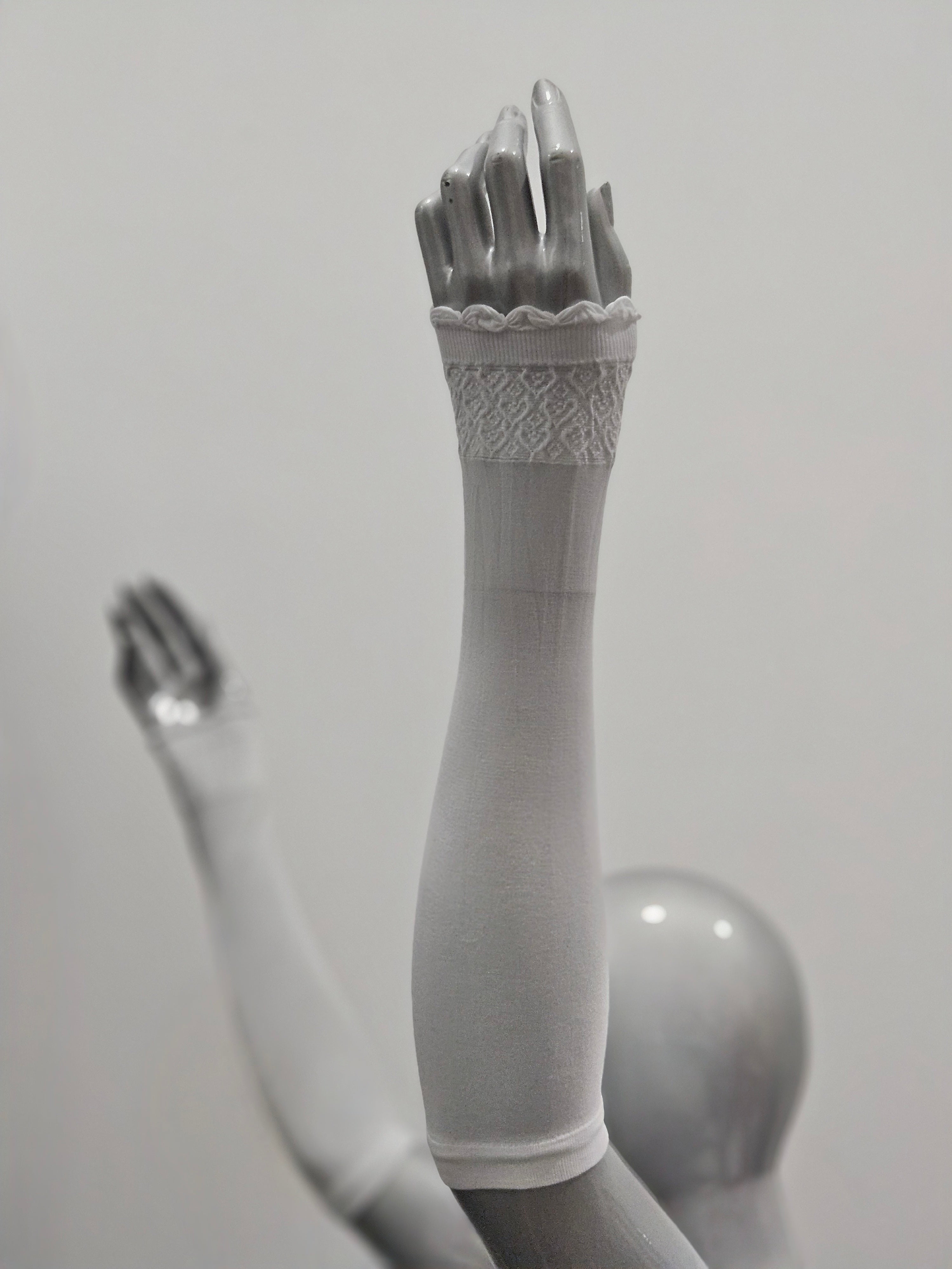 Black/ White Sleeves ideal for praying