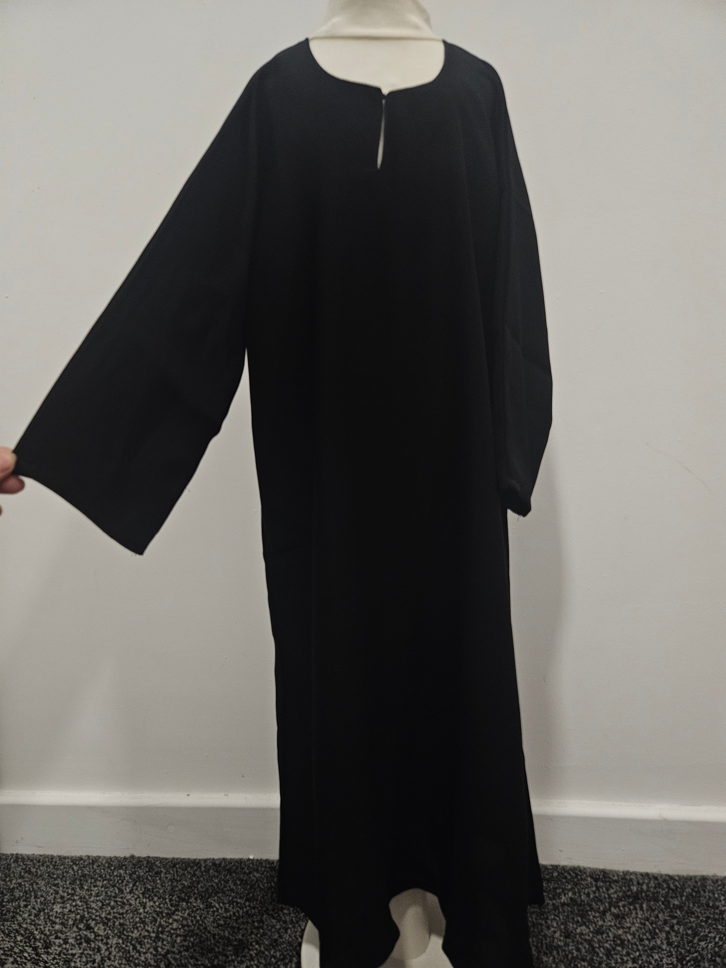 Girls Black Abaya