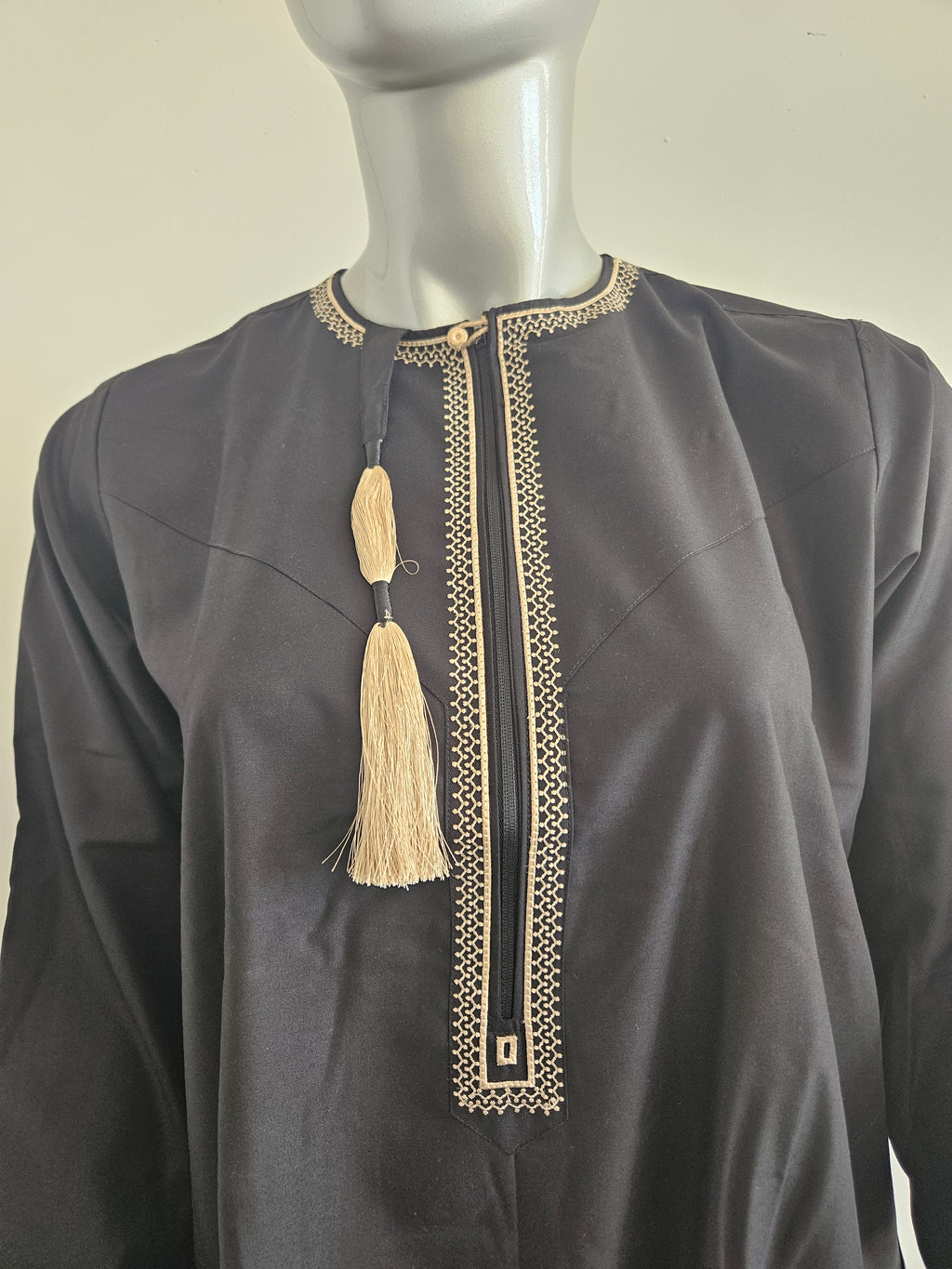 Men's Black Thobe