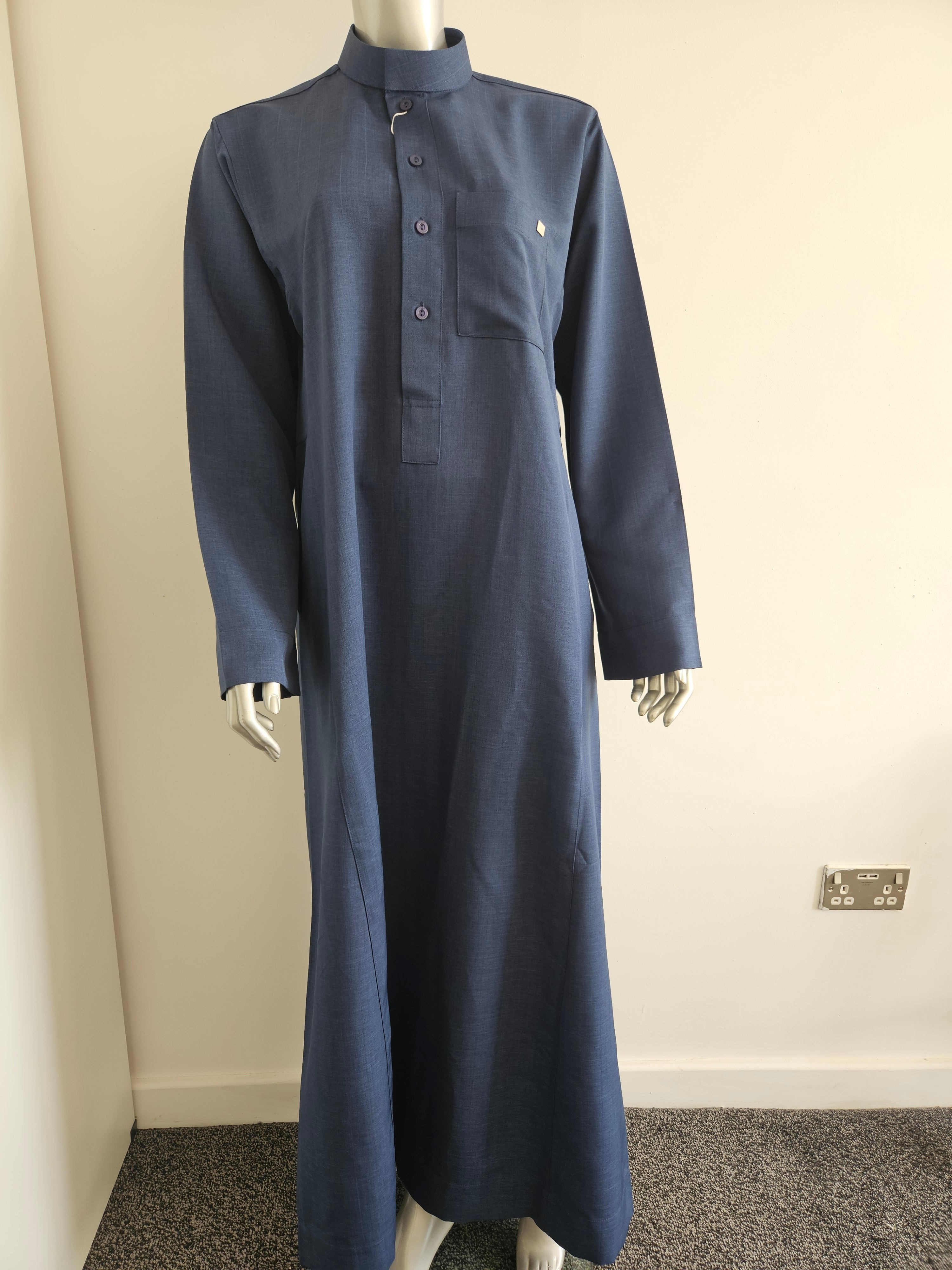 Men's Thobe with collar