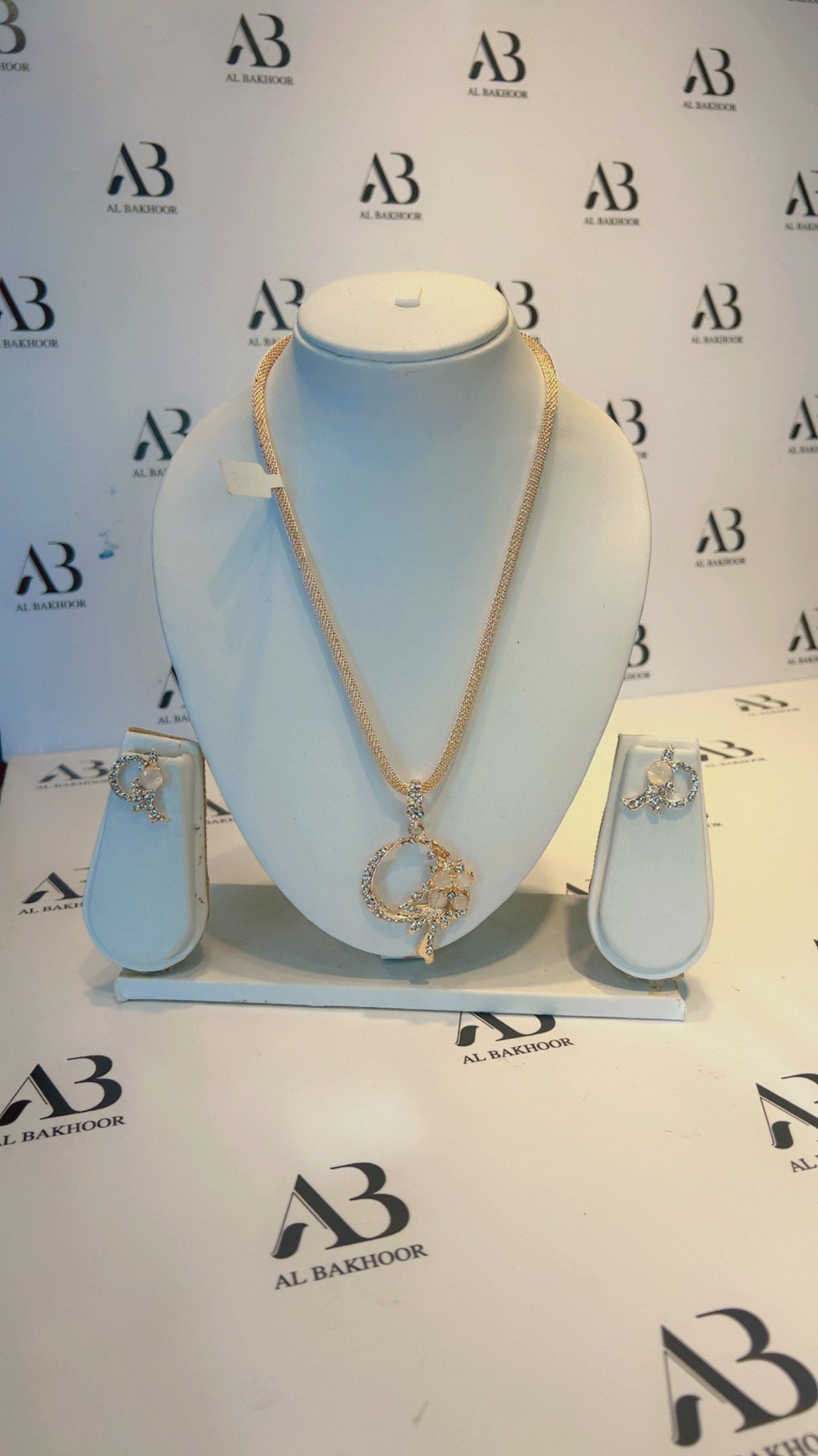 Ladies Necklace with Earrings