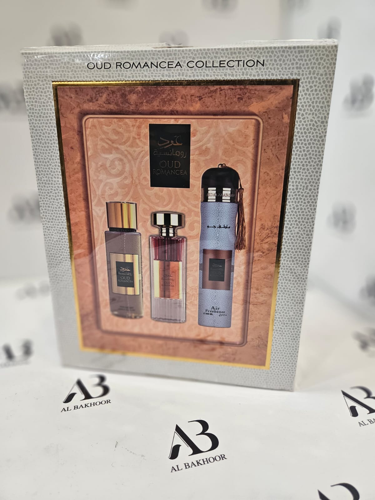 Oud Romancia perfume gift set
